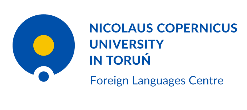 logo Foreign Languages Centre Nicolaus Copernicus University in Toruń, Poland Foreign Languages Centre Nicolaus Copernicus University in Toruń, Poland