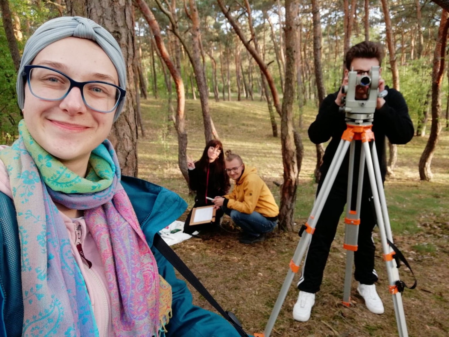 Praktyki terenowe studentów kierunku Gospodarka Przestrzenna i Geozarządzanie.